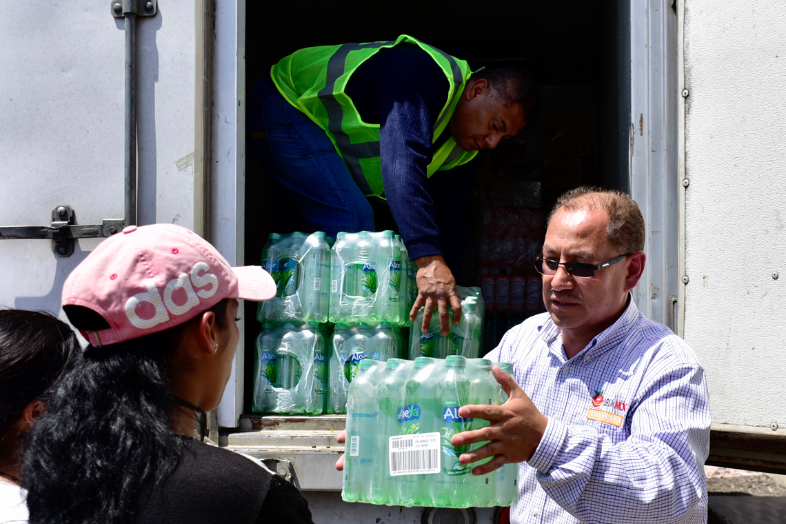Boletín 153.- Gobierno de Chalco, AMEXME y la Asociación de Industriales acuerdan con el Banco de Alimentos del Estado de México una sede municipal
