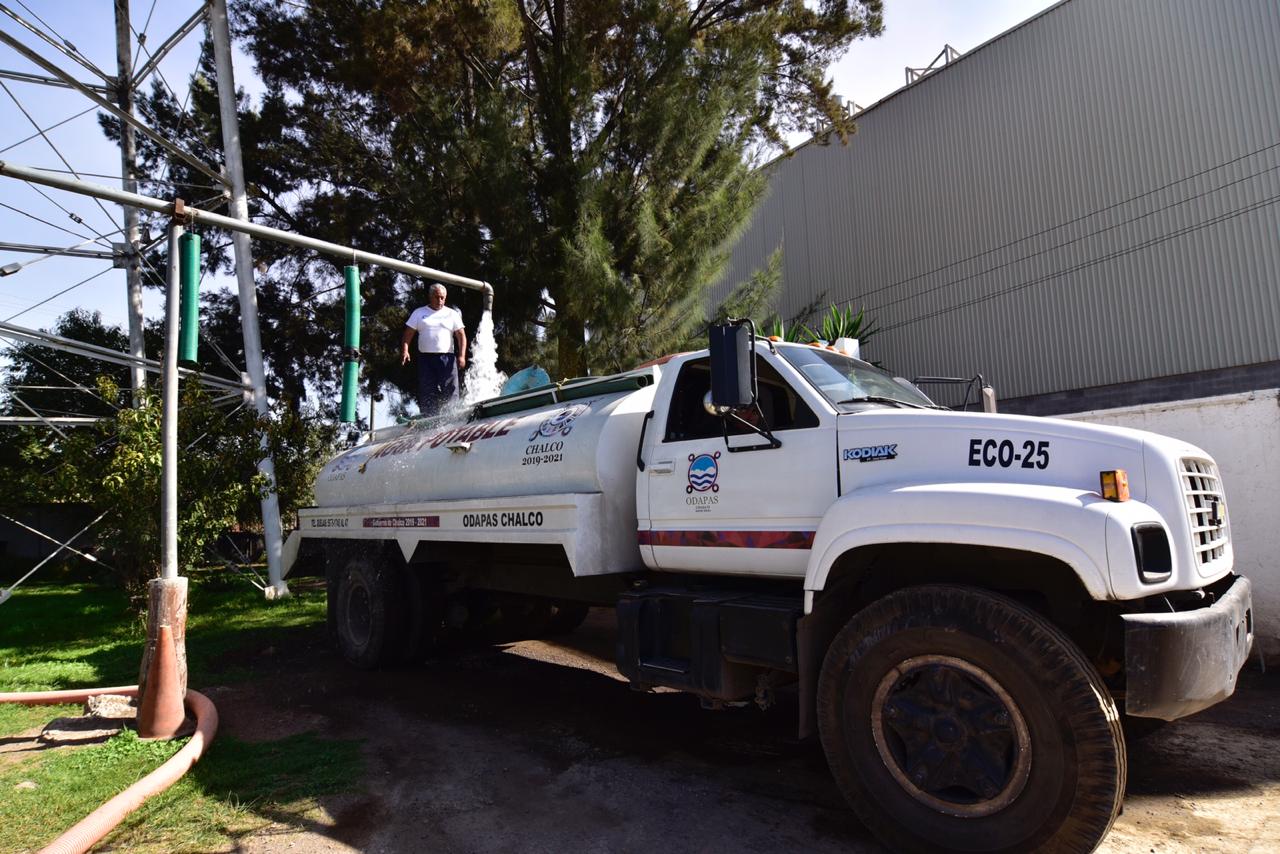 Boletín 163.-ODAPAS Chalco atiende contingencia por COVID-19