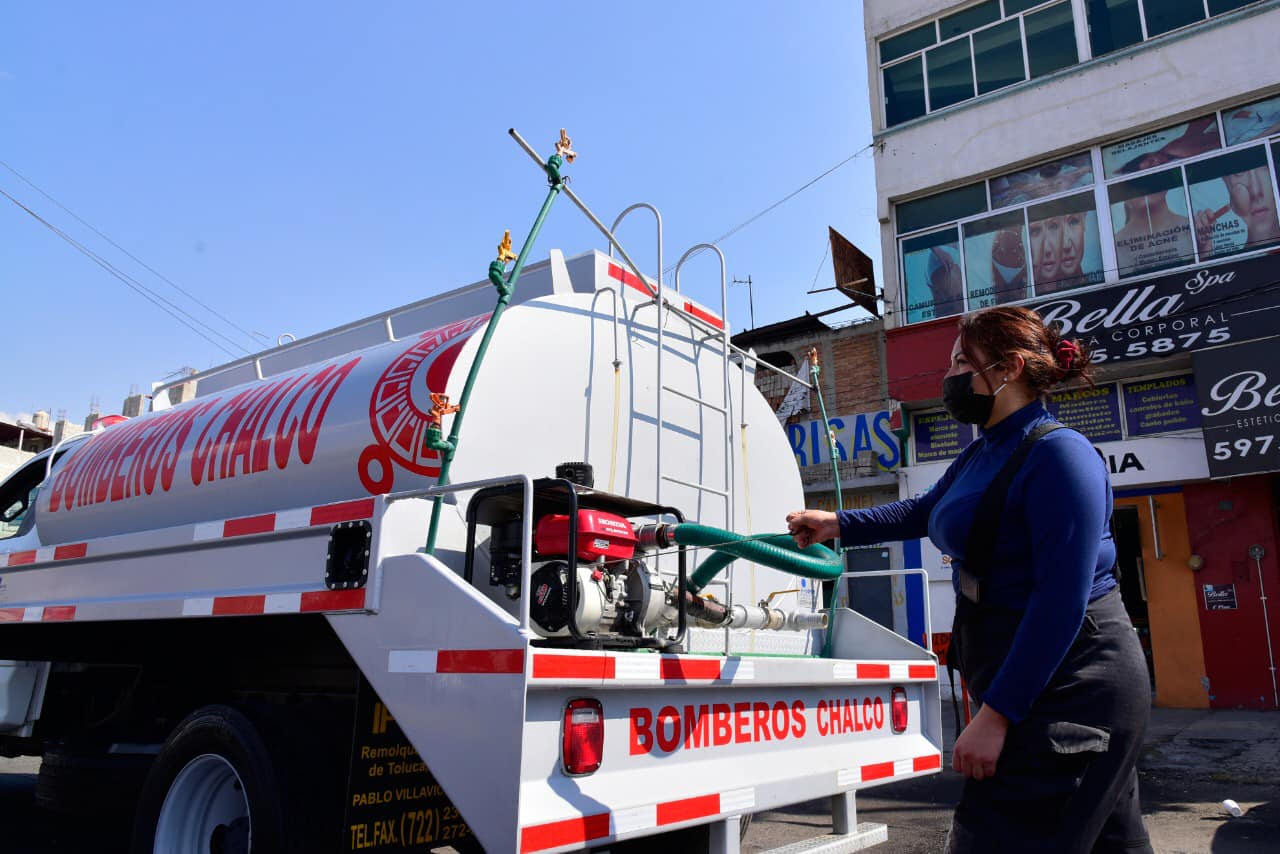 Boletín 203.-Gobierno de Chalco refuerza acciones contra COVID-19