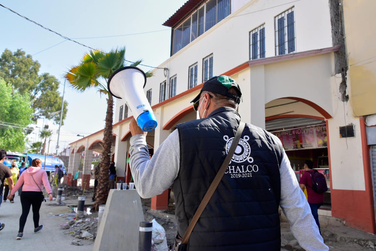 Boletín 205.-Gobierno de Chalco inicia Operativo de Disuasión Social por COVID-19