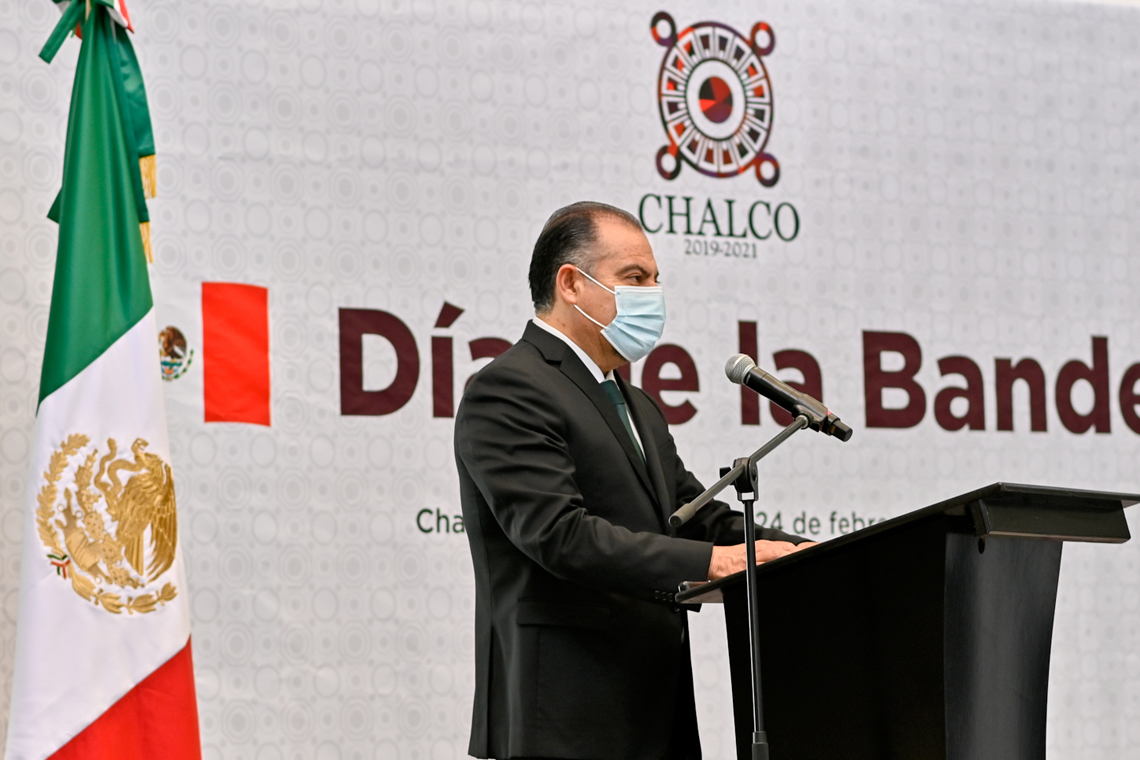 Boletín 227.- Miguel Gutiérrez conmemora el Día de la Bandera