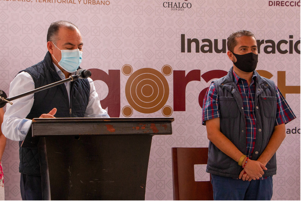 Boletín 267.-Miguel Gutiérrez inaugura Ágora Chalco y espacios deportivos en Casco de San Juan