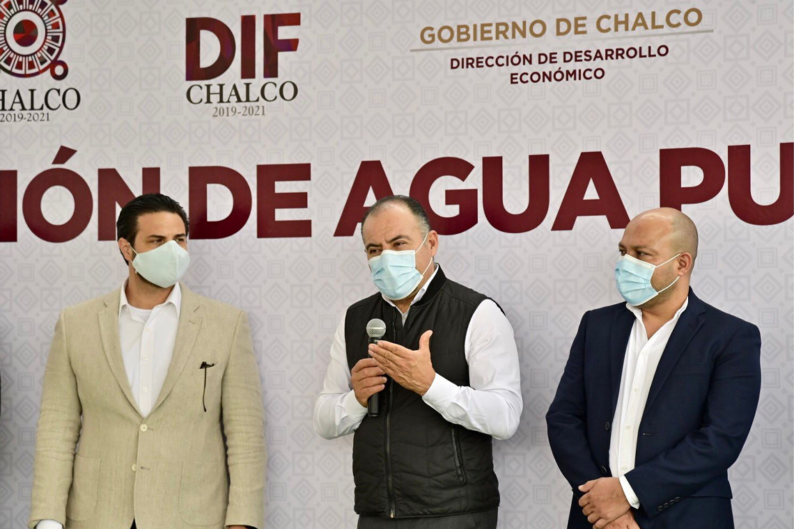 Boletín 280.-Heineken México dona 15 mil latas de agua purificada para Chalco