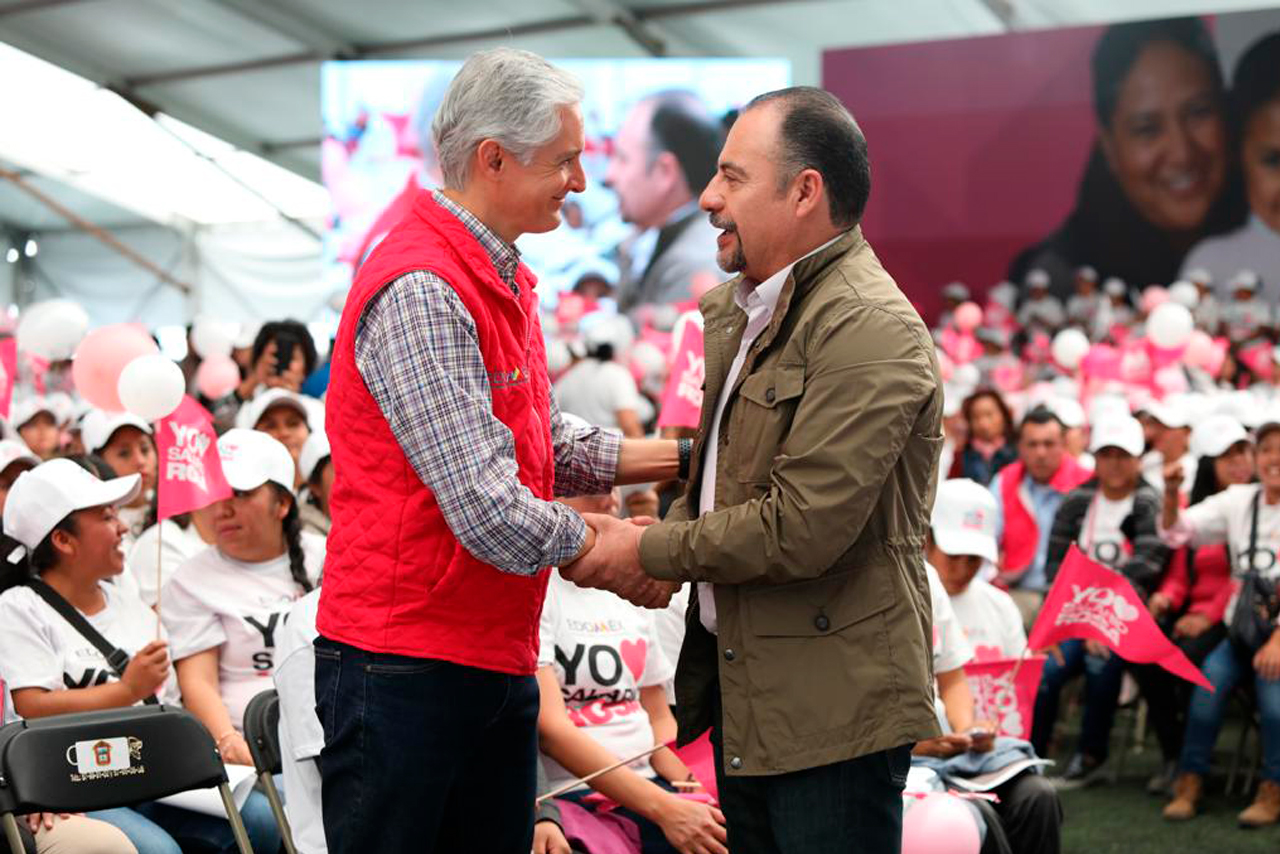 Boletín 031-Municipio de Chalco recibe a más de 4 mil beneficiarias del programa estatal Salario Rosa