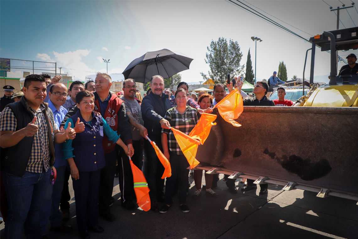 Boletín 76.-Miguel Gutiérrez anuncia la construcción del Centro de Atención Social para Los Héroes Chalco