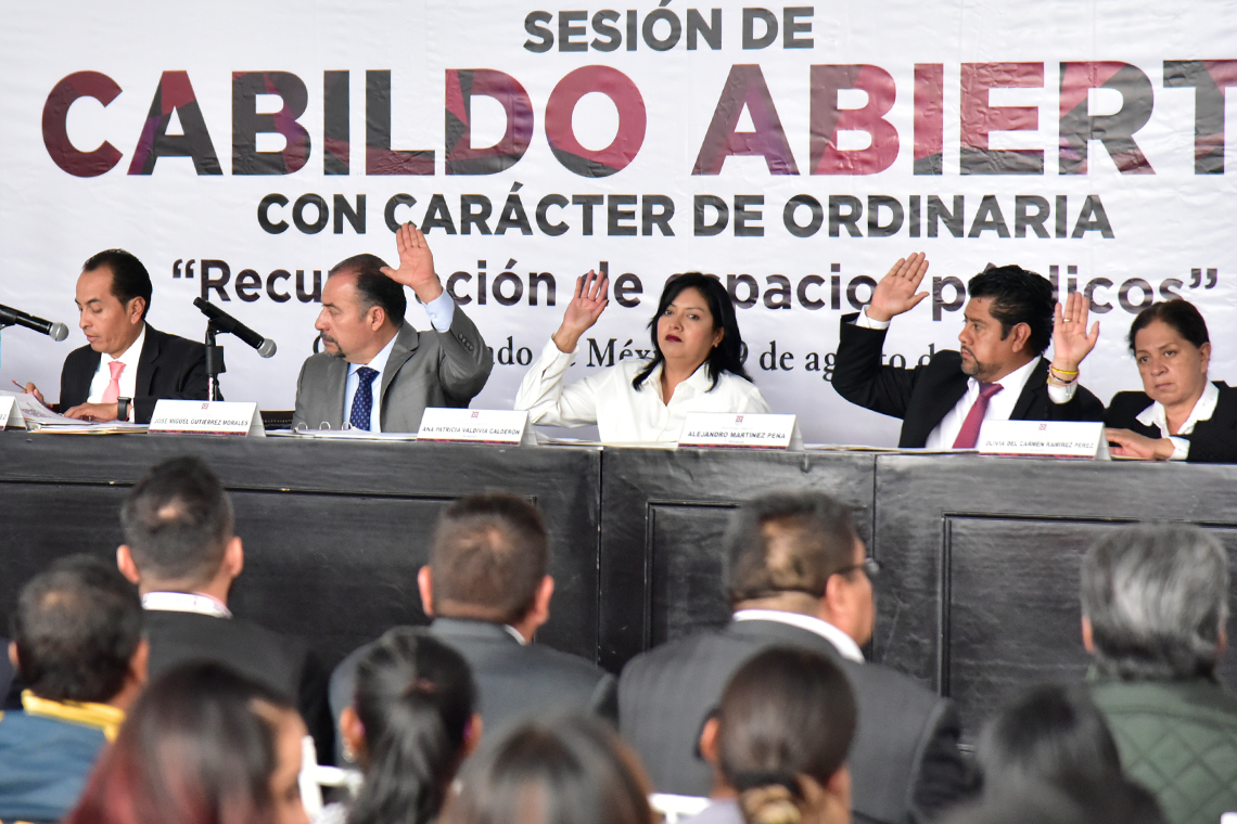 Boletín 98.-Cabildo de Chalco aprueba el ordenamiento del comercio informal en el Centro