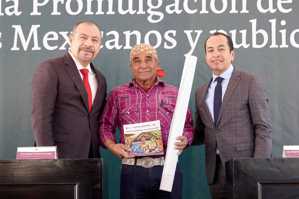 Boletín 257.- Gobierno de Chalco promulga el Bando Municipal 2024