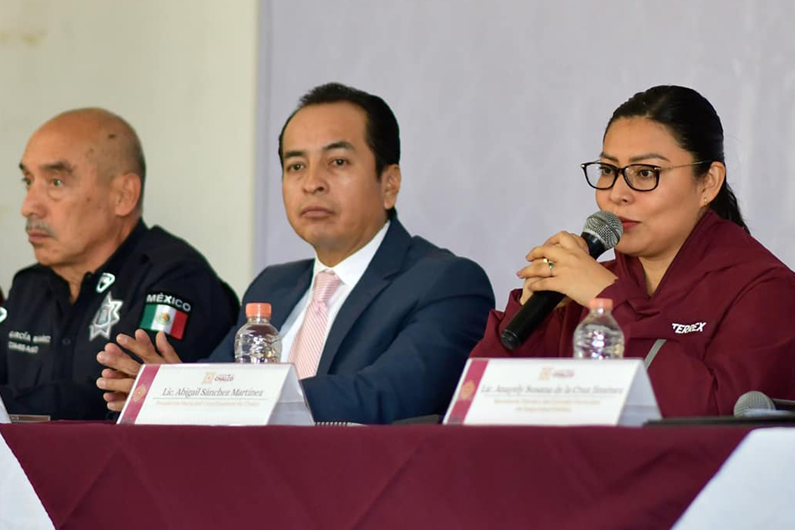 Boletín 008.- Gobierno de Chalco instala Consejo Municipal de Seguridad Pública