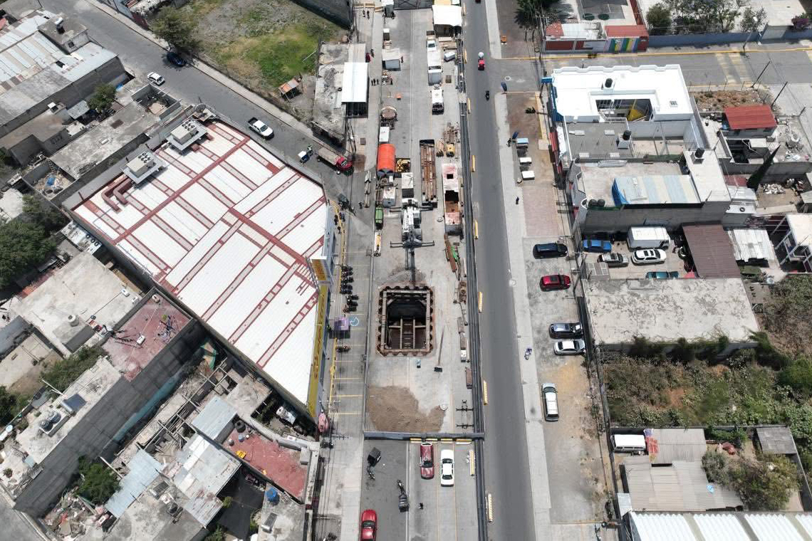 Boletín 037.- Abigail Sánchez supervisa Colector Tejones con la Gobernadora