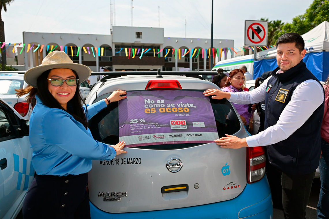 Boletín 065.- Abigail Sánchez arranca Campaña “Nos Movemos Seguras”