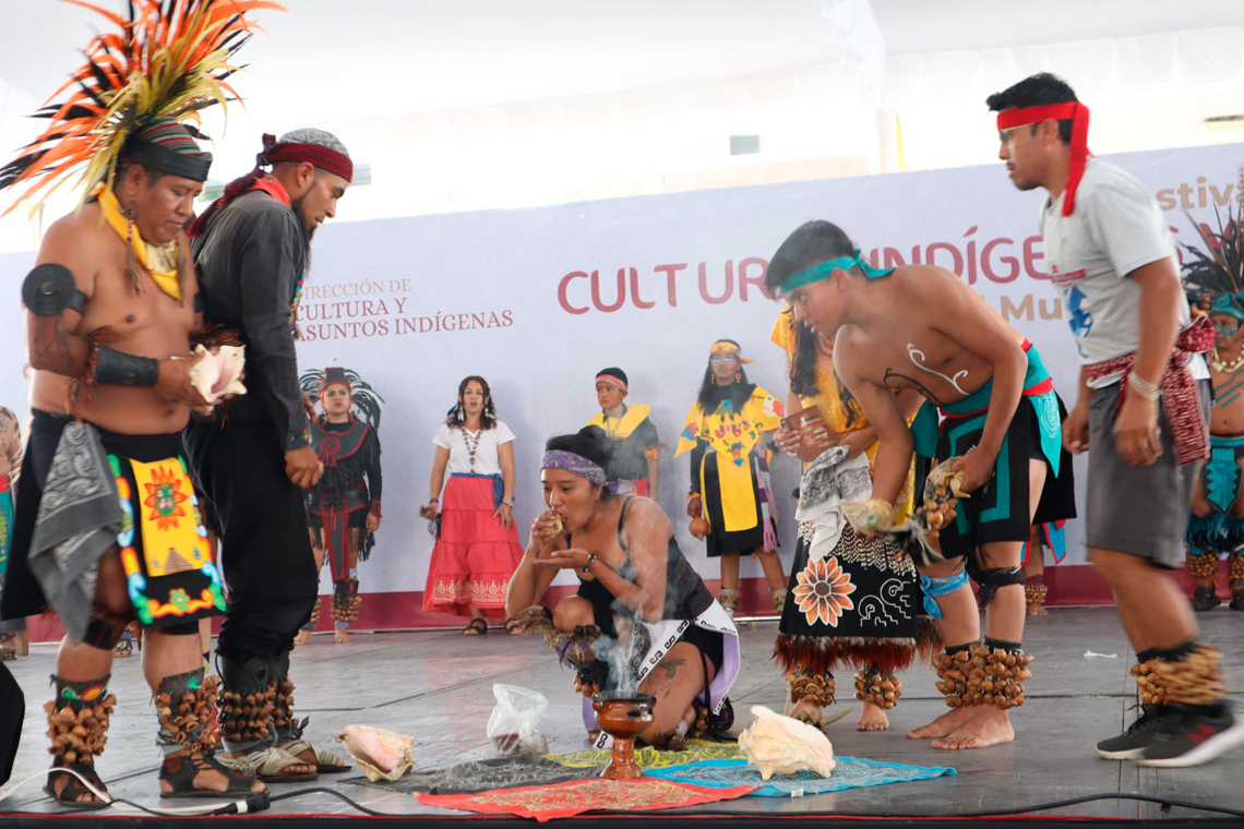Boletín 073.- Gobierno de Chalco celebra su Cuarto Festival de Culturas Indígenas y Pueblos Originarios