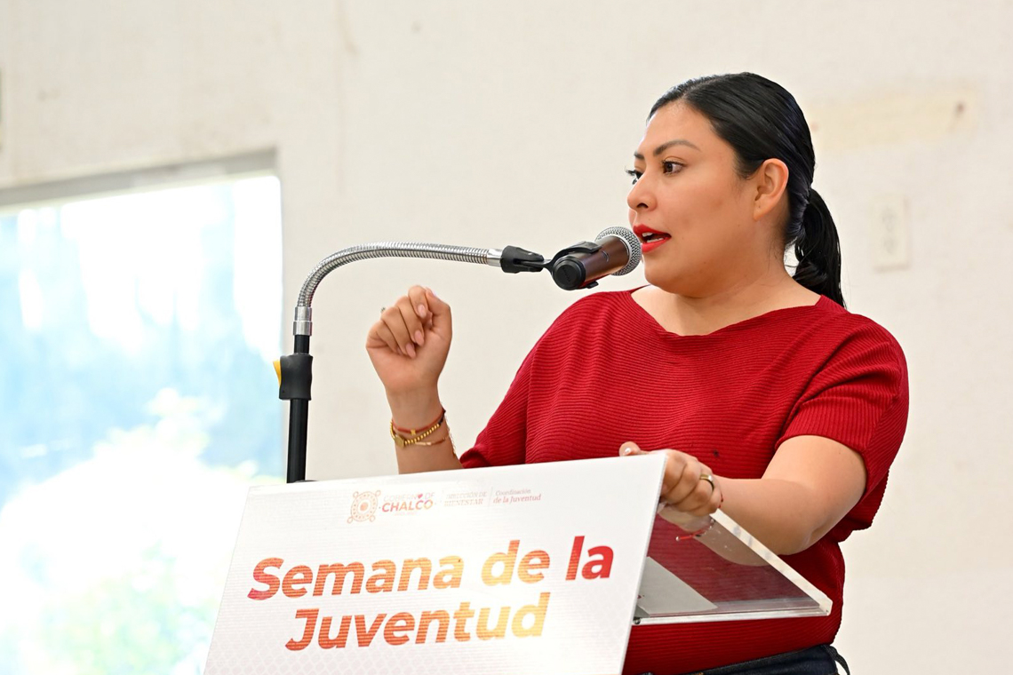 Boletín 076.- Abigail Sánchez inicia el programa Jóvenes Sembradores de Paz, el primero en el Estado de México