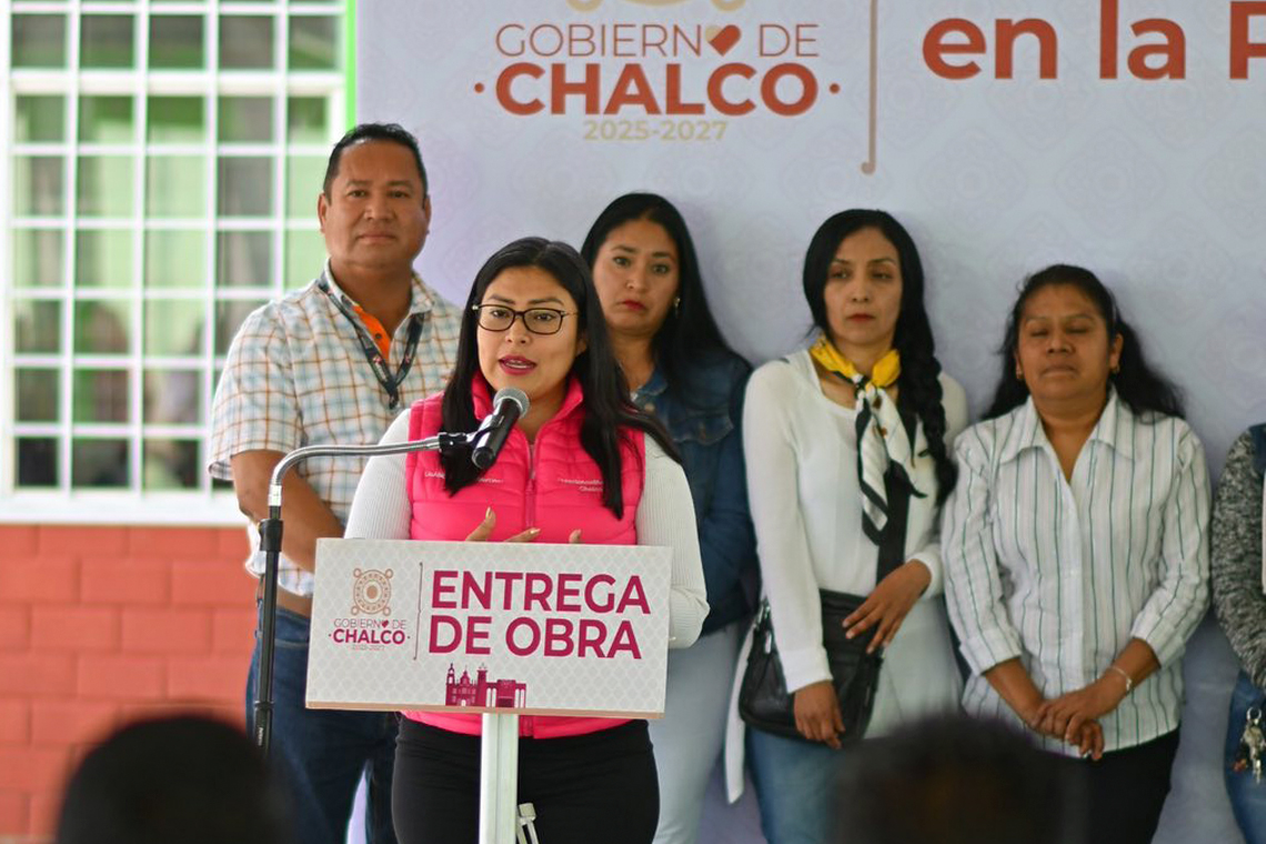 Boletín 089.- Abigail Sánchez entrega rehabilitación de baños en Villas de San Martín