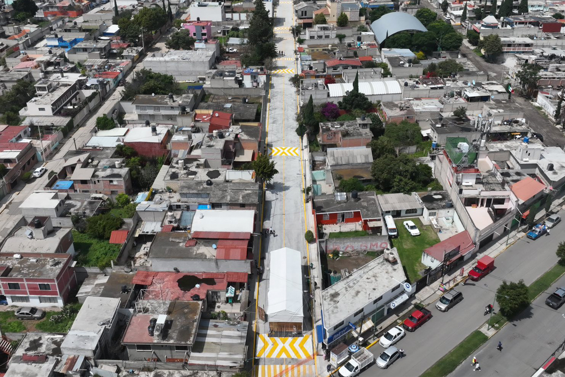 Boletín 093.- Abigail Sánchez entrega pavimentación en Emiliano Zapata