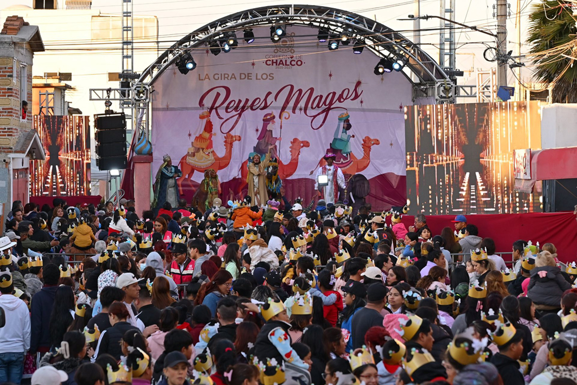 Boletín 126.- Abigail Sánchez inicia la Gira de los Reyes Magos en Los Álamos