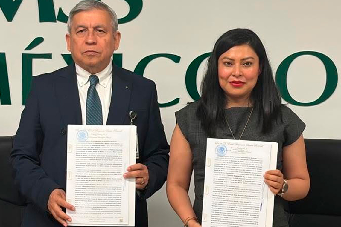 Boletín 169.- Abigail Sánchez firma escritura de predio para el IMSS-Bienestar