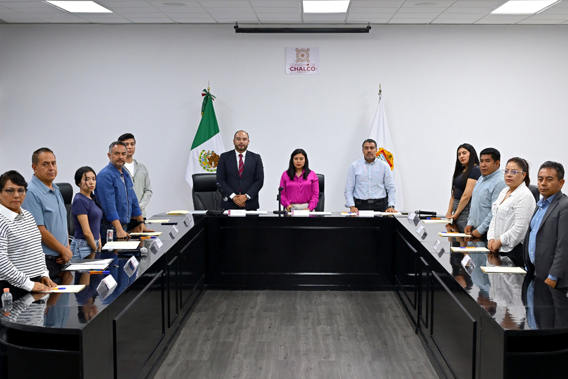 Boletín 171.- Gobierno de Chalco aprueba Mesa Directiva para la Feria Chalco 2026