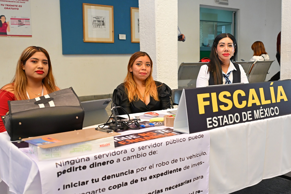 Boletín 176.-  Abigail Sánchez instala Módulo de Denuncias