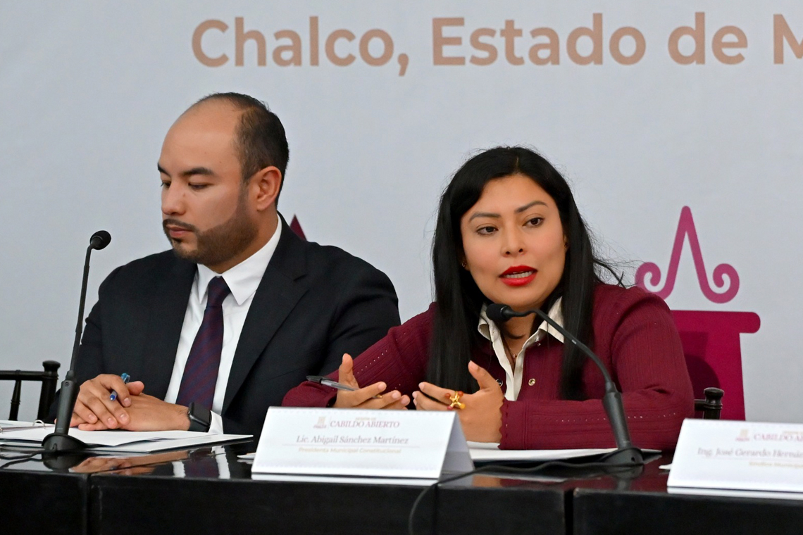 Boletín 179.- Gobierno de Chalco celebra su Noveno Cabildo Abierto